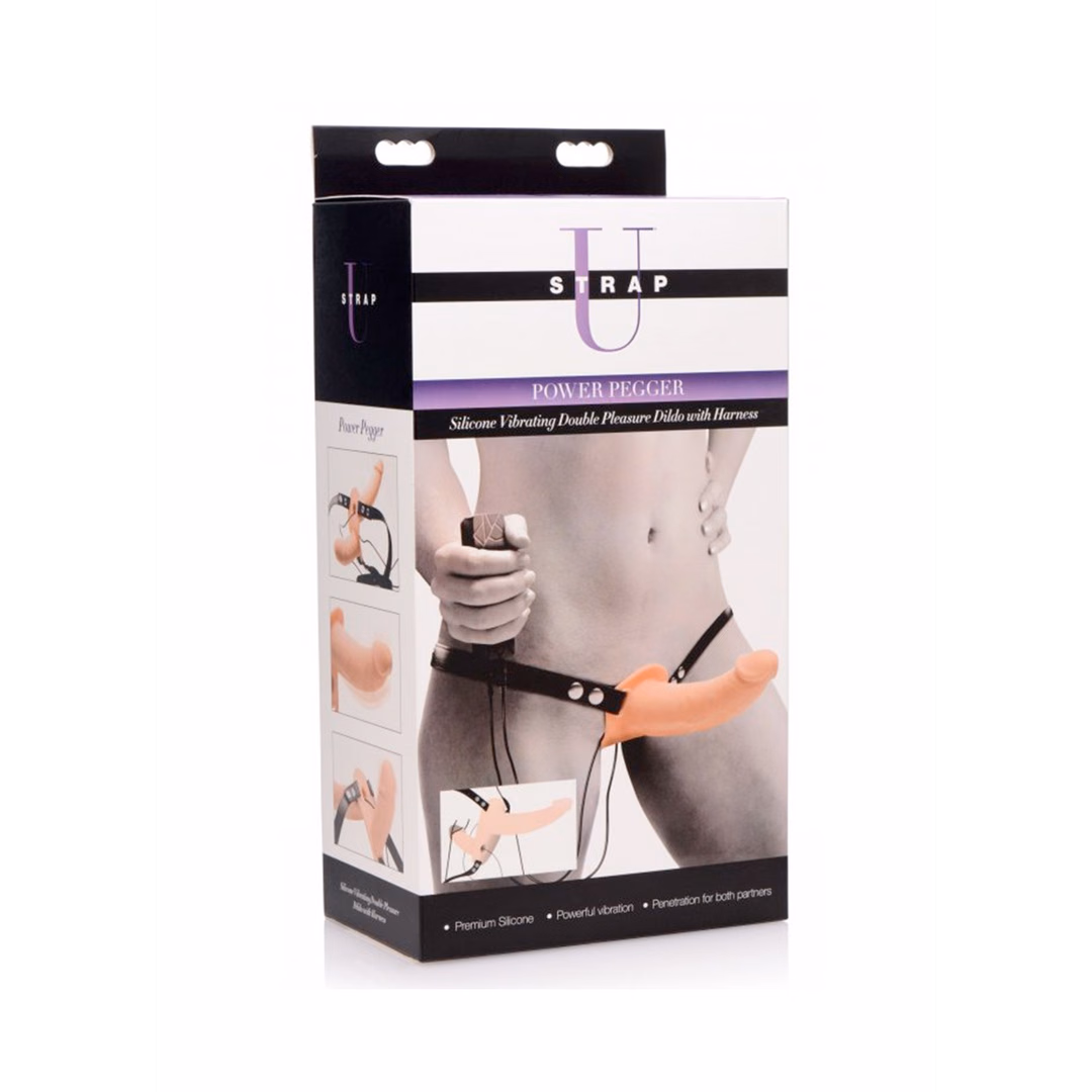 Supreme Pleasure - Vibrating Double Dildo with Harness - 2