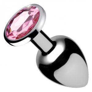 Pink Gem - Butt Plug - Large
