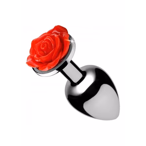 Red Rose - Butt Plug - Medium