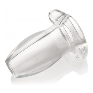 PeepHole - Transparent Hollow Anal Plug - Small