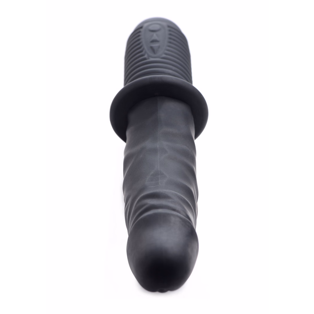 Power Pounder - Vibrating and Thrusting Silicone Dildo - 3