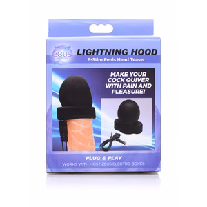 Lightning Hood - E-Stim Penis Head Teaser - 2