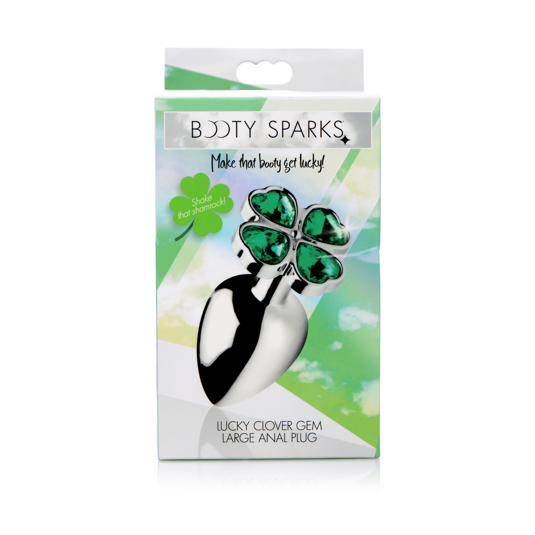 Lucky Clover Gem - Butt Plug - Large - Image 2