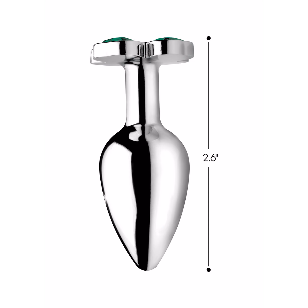 Lucky Clover Gem - Butt Plug - Small - 5