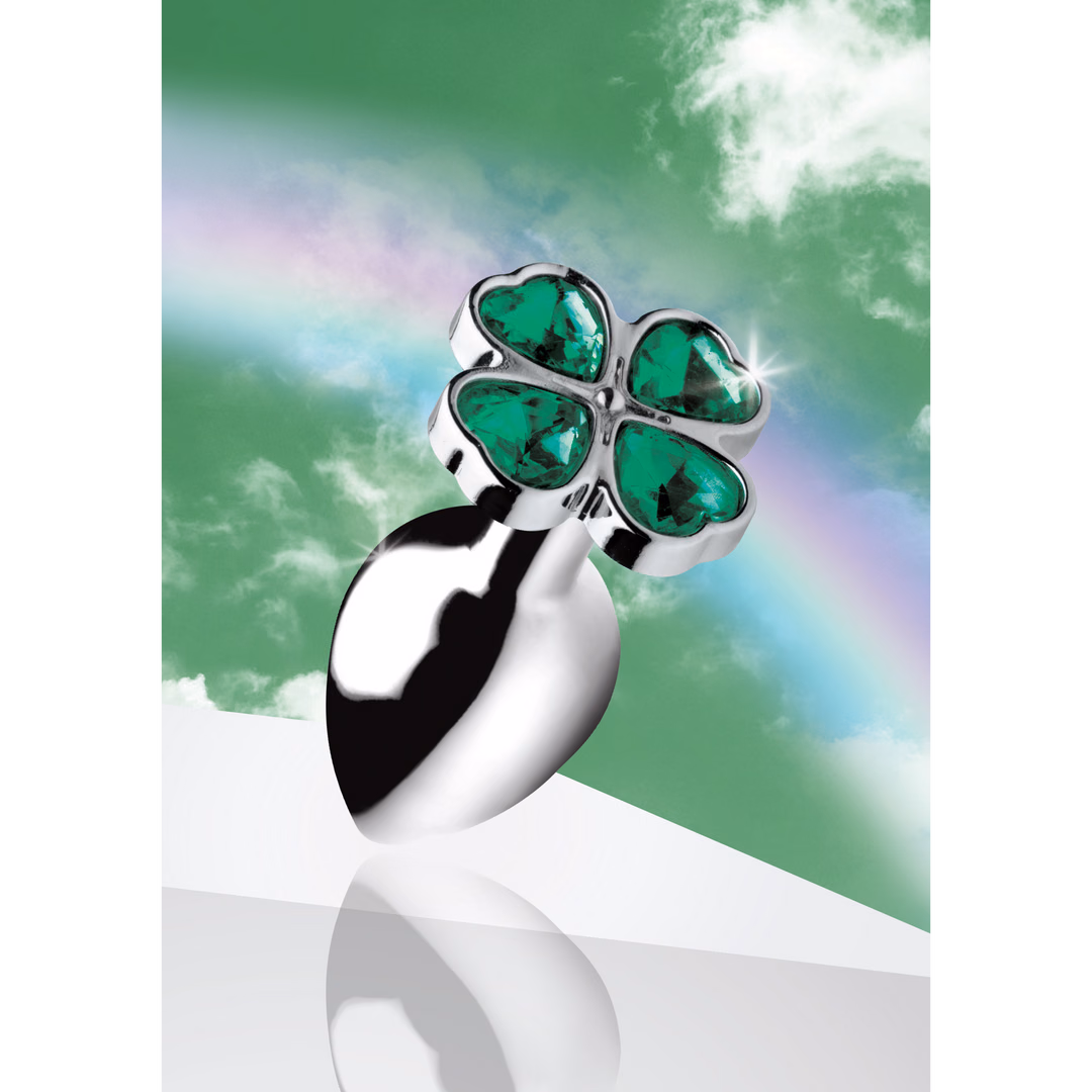 Lucky Clover Gem - Butt Plug - Small - 4