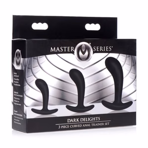 Dark Delights - 3 Piece Curved Anal Trainer Set - 2