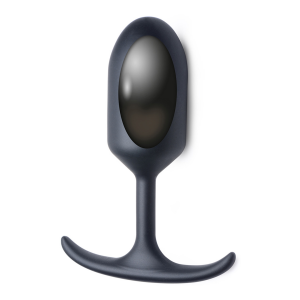 Premium Silicone Weighted Anal Plug - Large