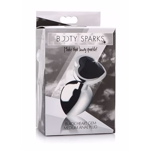 Black Heart – Butt Plug – Medium – 2 Black Heart - Butt Plug - Medium - 2