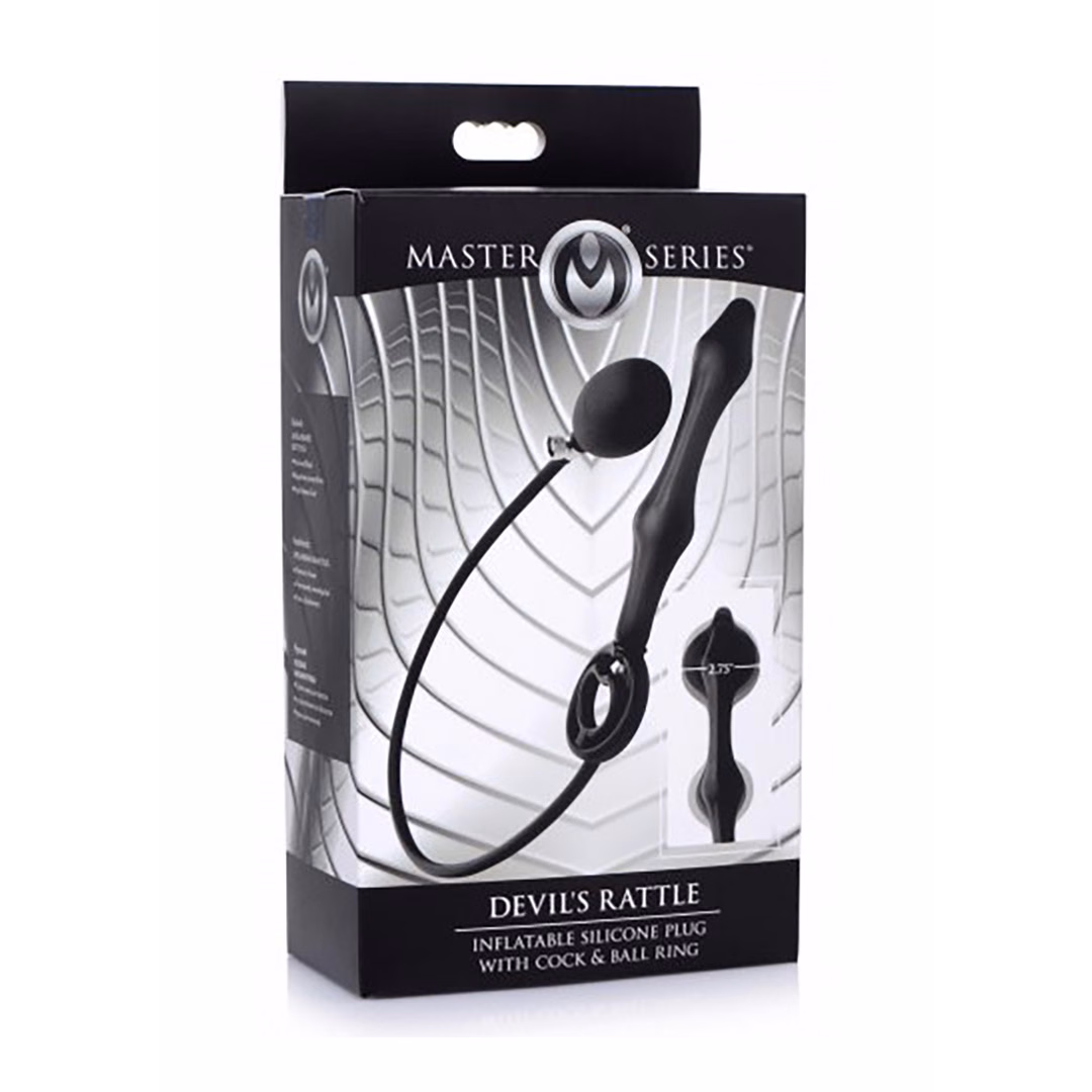 Inflatable Silicone Anal Plug + Cock and Ball Ring – 2 Inflatable Silicone Anal Plug + Cock and Ball Ring - 2