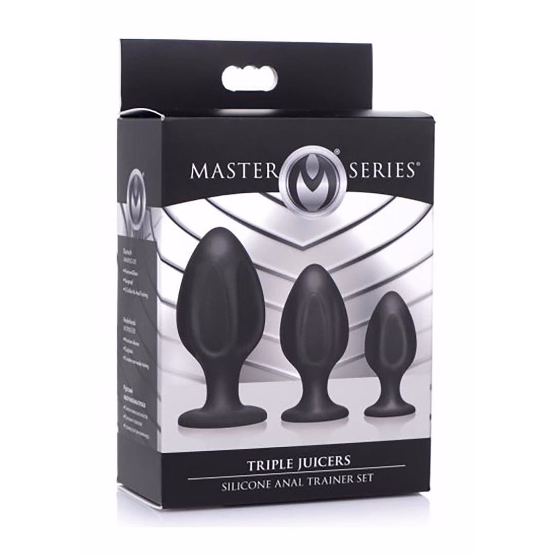 Triple Juicers – Silicone Anal Trainer Set – 2 Triple Juicers - Silicone Anal Trainer Set - 2