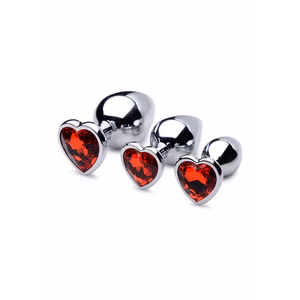 Red Heart - Butt Plug Set