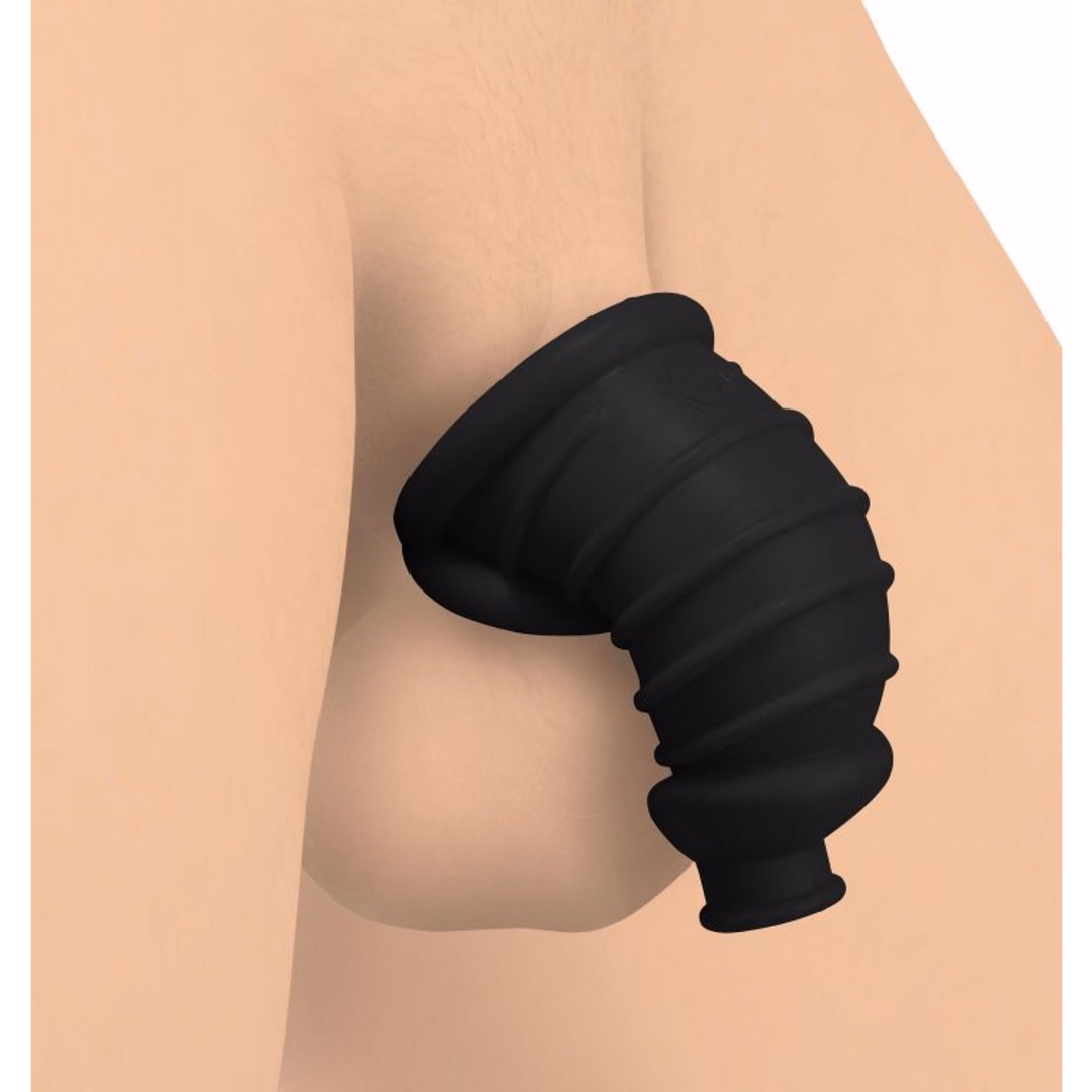 Dark Chamber - Silicone Chastity Cage - 3