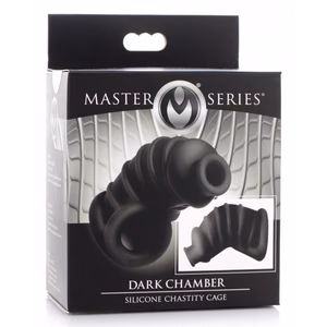 Dark Chamber - Silicone Chastity Cage - 2