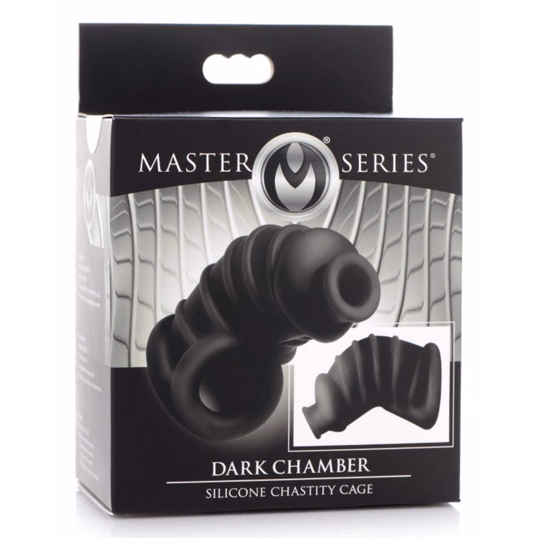 Dark Chamber - Silicone Chastity Cage - 2