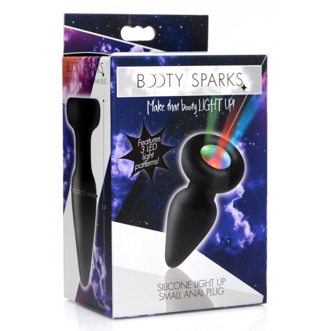 Silicone Light Up Butt Plug - Small - Image 2