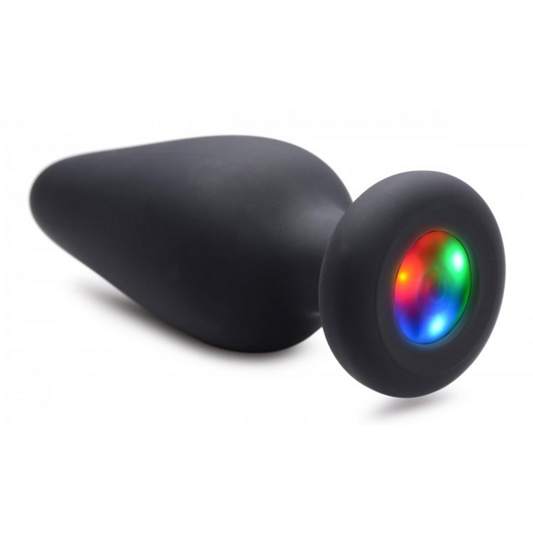 Silicone Light Up Butt Plug - Small