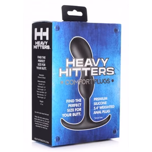 Premium Silicone Weighted Prostate Plug - Small - 2