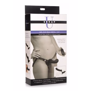 Double Diva - Double Dildo with Harness and Remote Control - 2