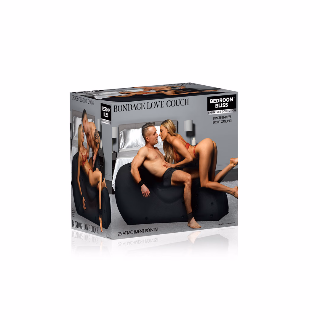 Bondage Love Couch – Black – 2 Bondage Love Couch - Black - 2