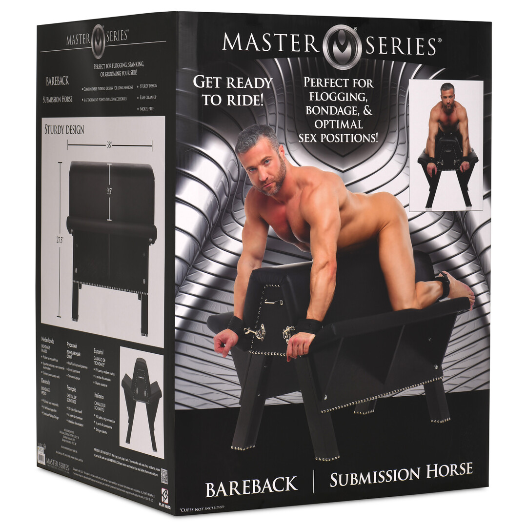 Bareback - Submission Horse - Black - Image 4