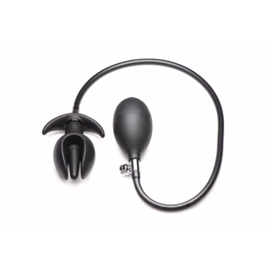 Bad Buoy Anchor - Inflatable Silicone Anal Plug - Black