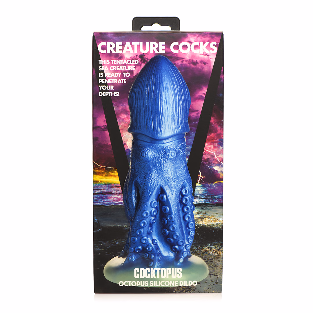 Cocktopus Octopus - Silicone Dildo - Blue - 2