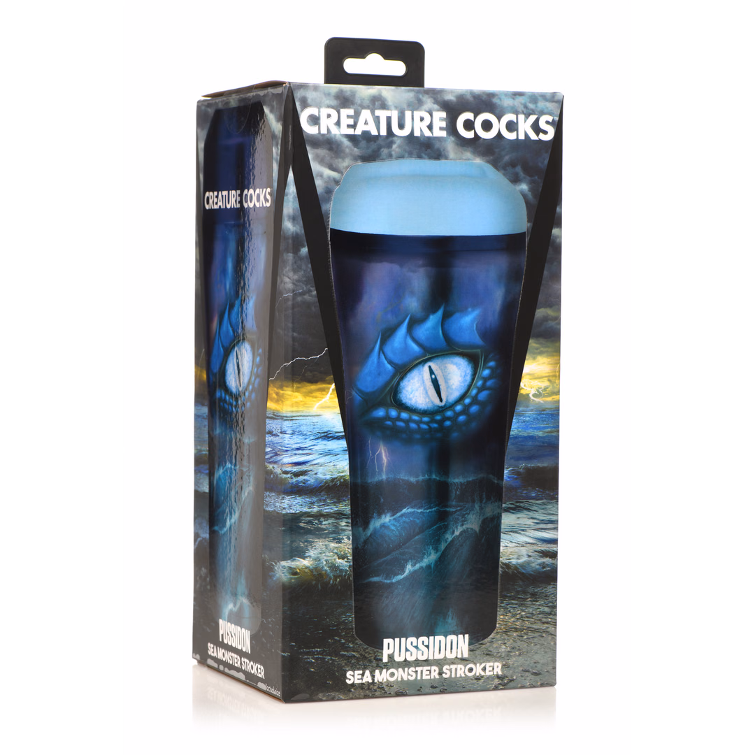 Pussidon - Sea Monster Stroker - Blue - 2