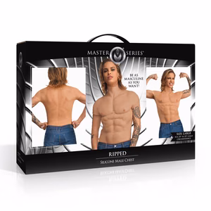 Ripped – Silicone Male Chest – Large – 2 Ripped - Silicone Male Chest - Large - 2
