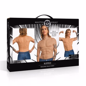 Ripped - Silicone Male Chest - Small - 2