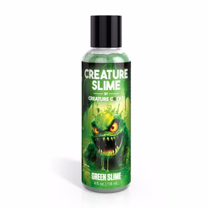 Creature Slime - Green Slime - Waterbased Lubricant - 4 fl oz / 118 ml