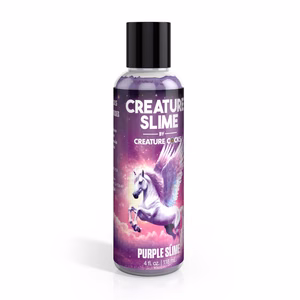 Creature Slime - Purple Slime - Waterbased Lubricant - 4 fl oz / 118 ml - 2