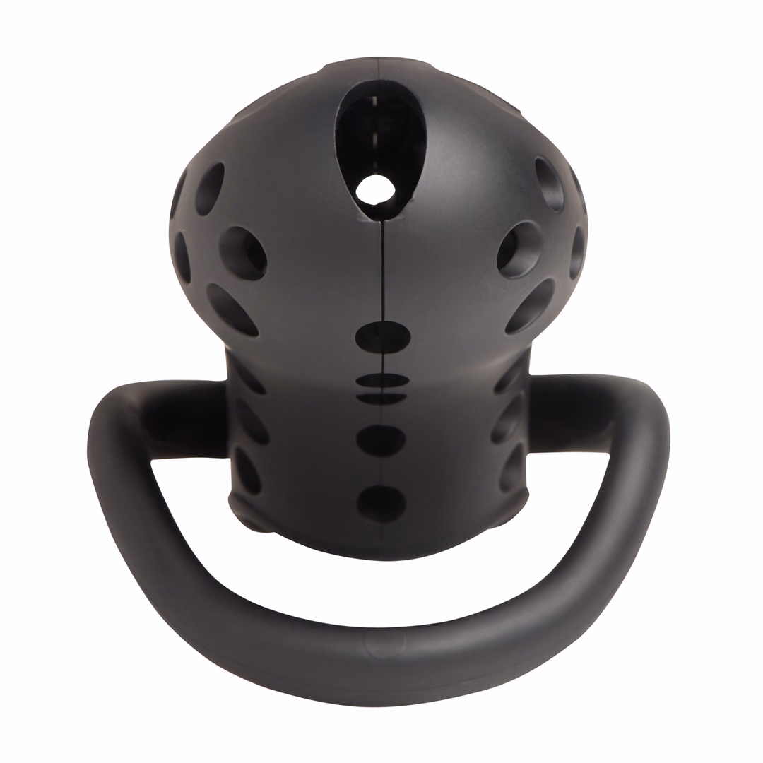 Lock Down - Chastity Cage - Black - 4