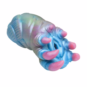 Ursa - Silicone Pussy Stroker - Blue/Purple