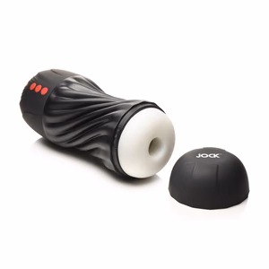 Sucking and Vibrating Masturbator - Black