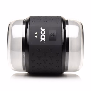 Vibrating Double Stroker - Black