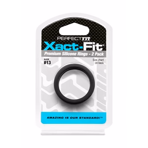 #13 Xact-Fit – Cockring 2-Pack – 2 #13 Xact-Fit - Cockring 2-Pack - 2