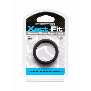 #14 Xact-Fit – Cockring 2-Pack – 2 #14 Xact-Fit - Cockring 2-Pack - 2