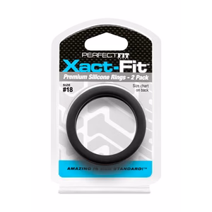 #18 Xact-Fit - Cockring 2-Pack - 2