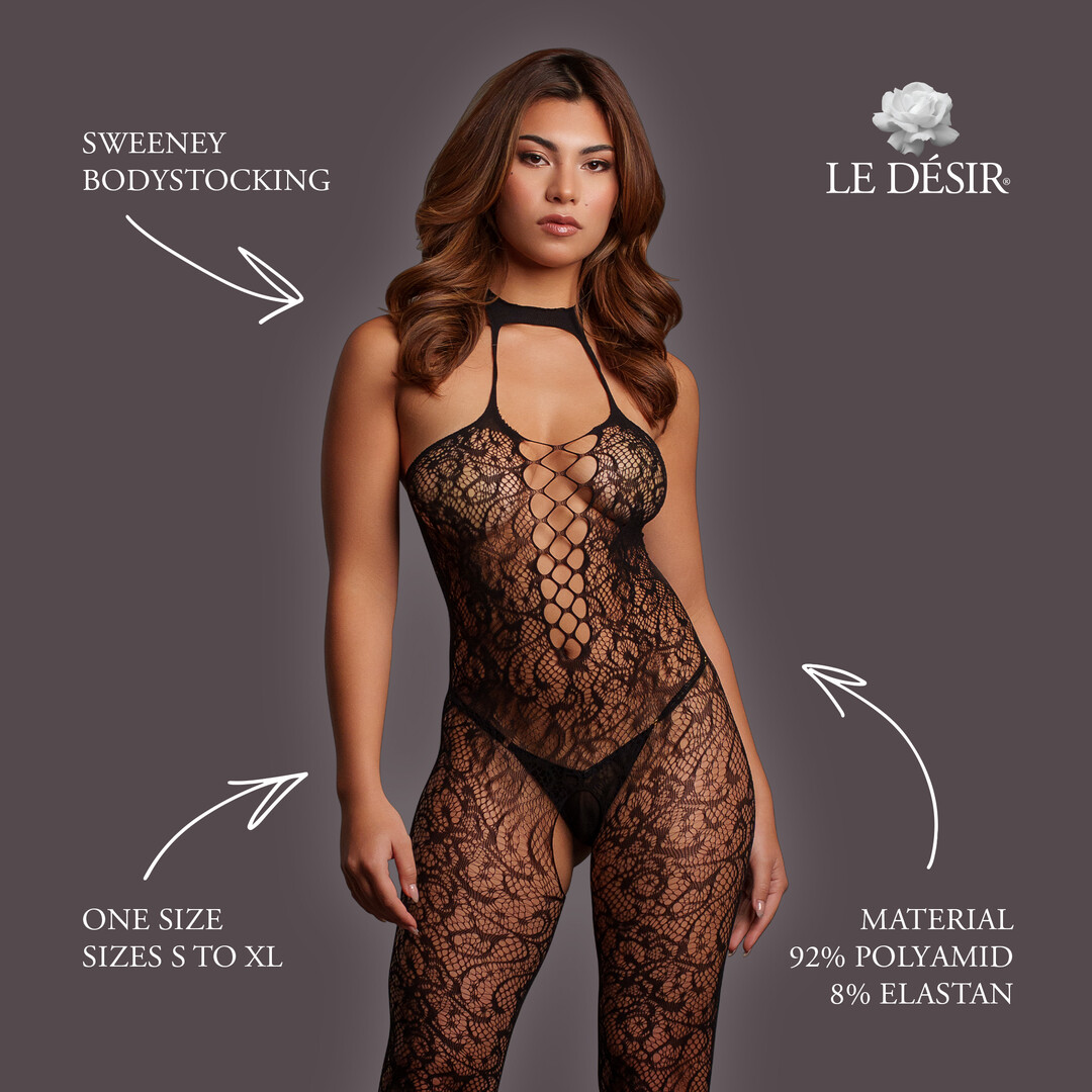 Sweeney - Bodystocking - One Size - Black - Image 5