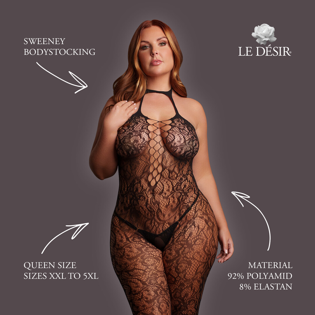 Sweeney - Bodystocking - Queen Size - Black - Image 5