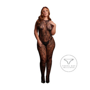 Matilda - Lace Bodystocking - Queen Size - Black