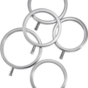 Solid Metal Cockring Set