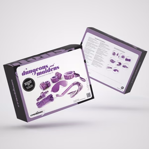 Dungeons and Maidens – 8 Piece BDSM Kit – Purple – 2 Dungeons and Maidens - 8 Piece BDSM Kit - Purple - 2