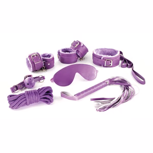 Dungeons and Maidens - 8 Piece BDSM Kit - Purple