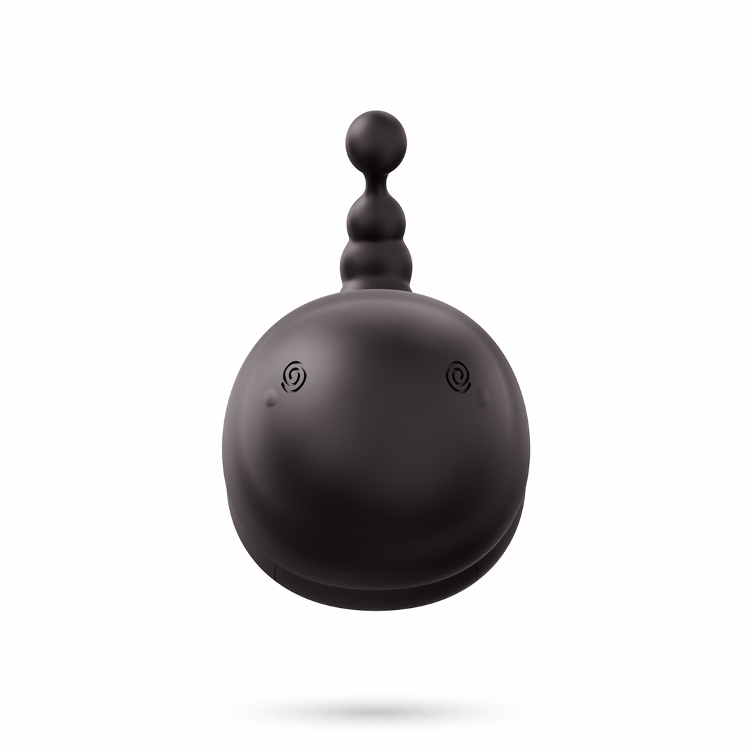 Cocoon - Rechargeable Vibrating Egg with Remote Control - Black - 4