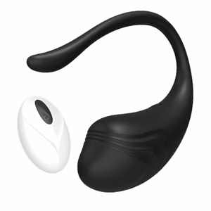 Tamago - Rechargeable Vibrating Egg with Remote Control - Black