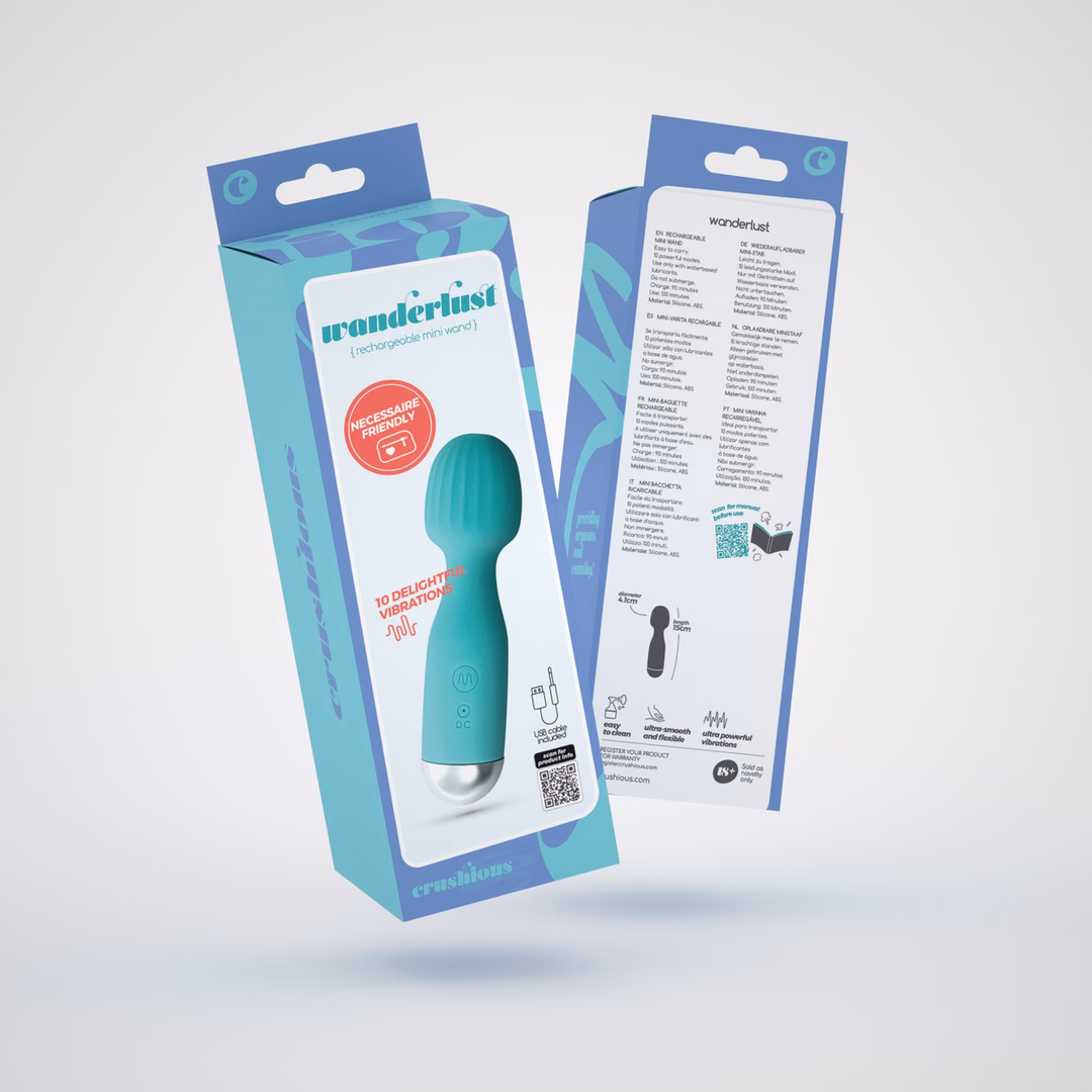 Wanderlust - Mini Wand Massager - Mint Green - 2