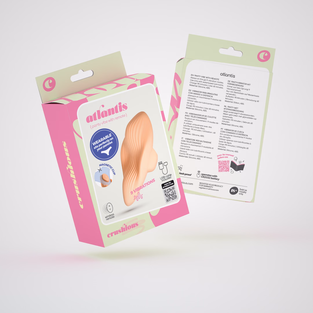 Atlantis – Panty Vibe with Remote Control – Orange – 2 Atlantis - Panty Vibe with Remote Control - Orange - 2