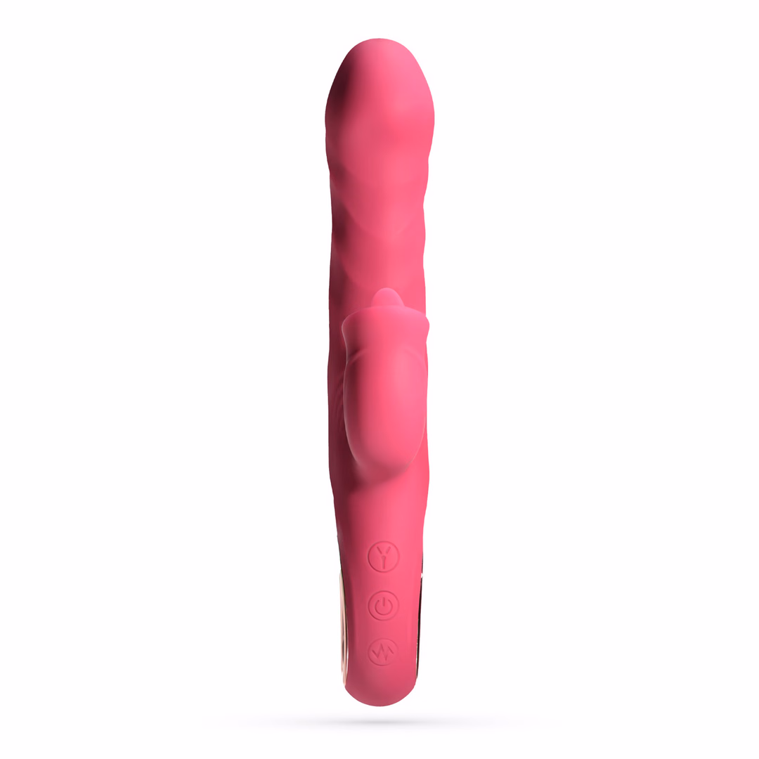 Mirenca - Wiggle Rabbit Vibrator - Pink - 4