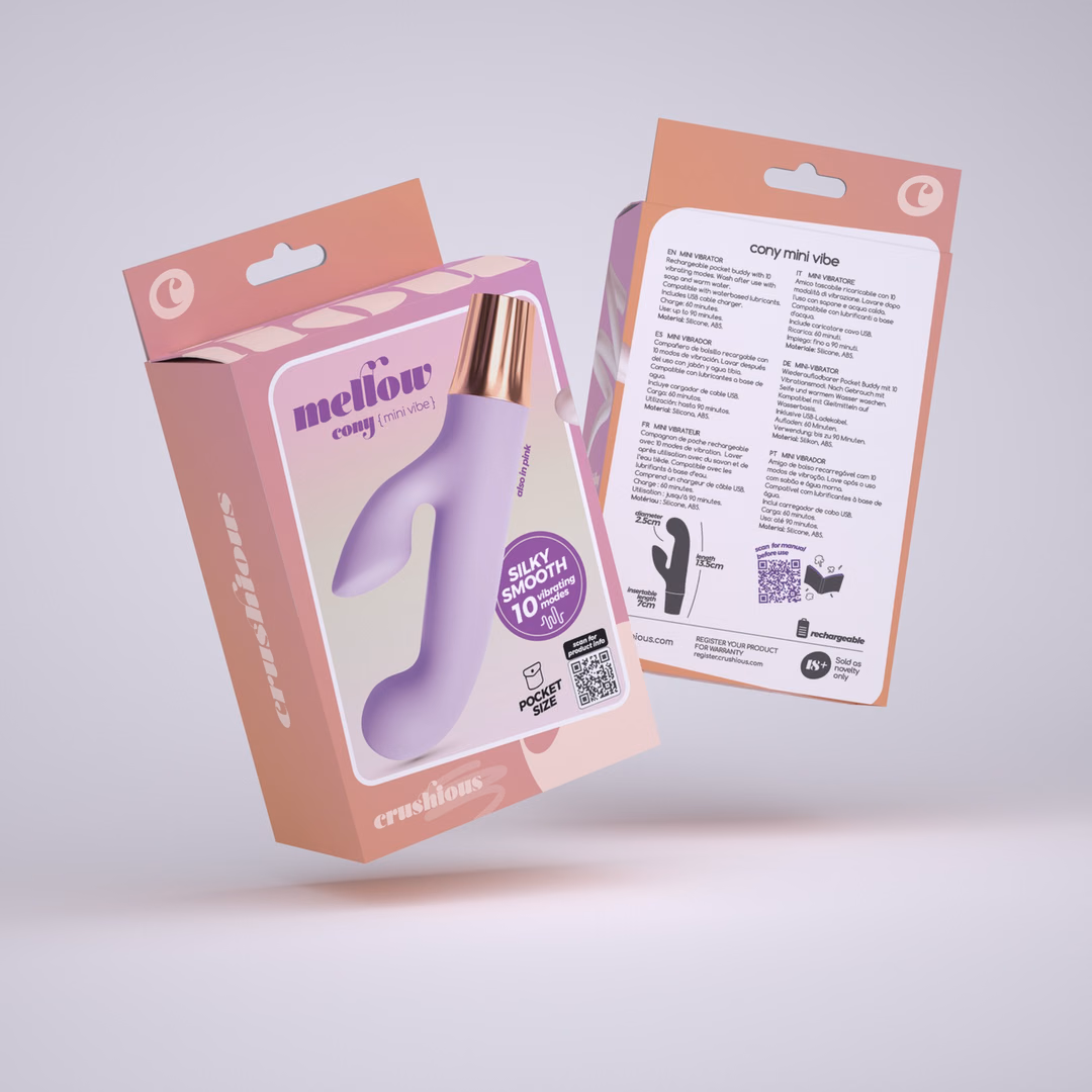 Mellow Cony - Mini Rabbit Vibrator - Lavender - 2